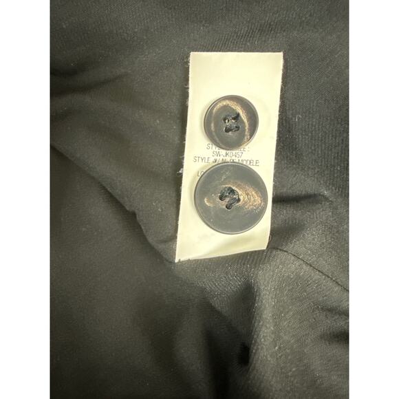 Vintage Helmut Lang Single Button Black Blazer Size 4 - Picture 6 of 9